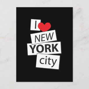 I Kärlek New York City Vykort