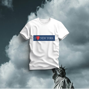 I Kärlek New York - Classic NYC Souvenir Heart Des T Shirt