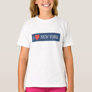 I Kärlek New York - Classic NYC Souvenir Heart Des T Shirt