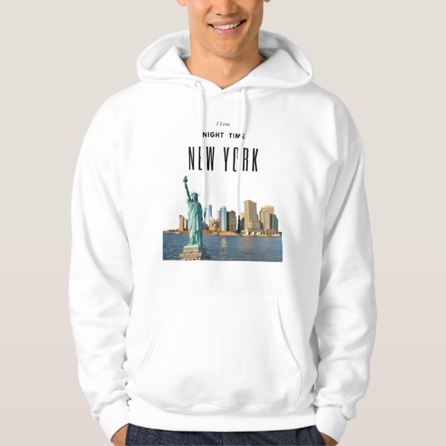 I Kärlek New York Hoodie (Framsida)