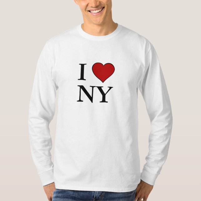 I Kärlek New York T Shirt (Framsida)