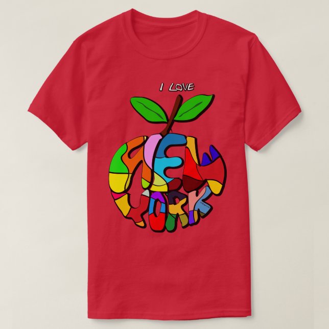 I Kärlek New York T Shirt (Design framsida)