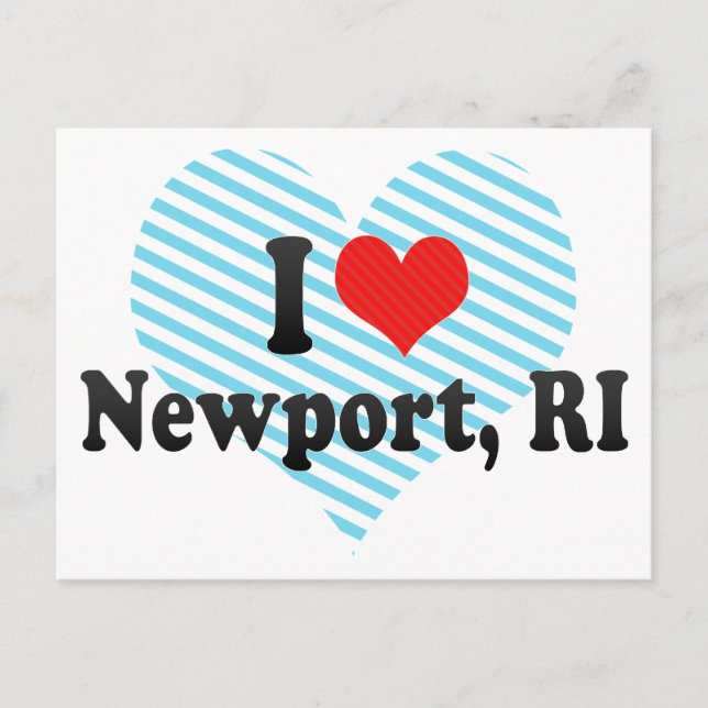 I Kärlek Newport, RI Vykort (Framsida)