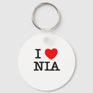 I Kärlek Nia Nyckelring