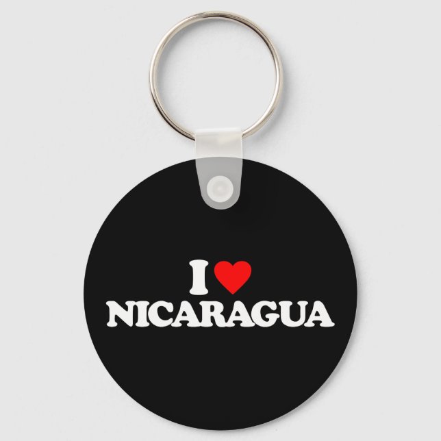 I KÄRLEK NICARAGUA NYCKELRING (Framsida)