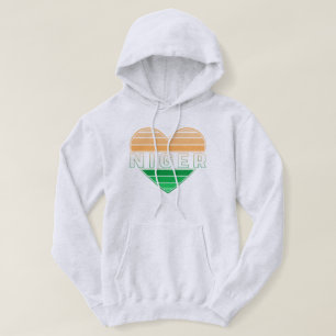 I Kärlek Niger, Nigerien Heart Hoodie