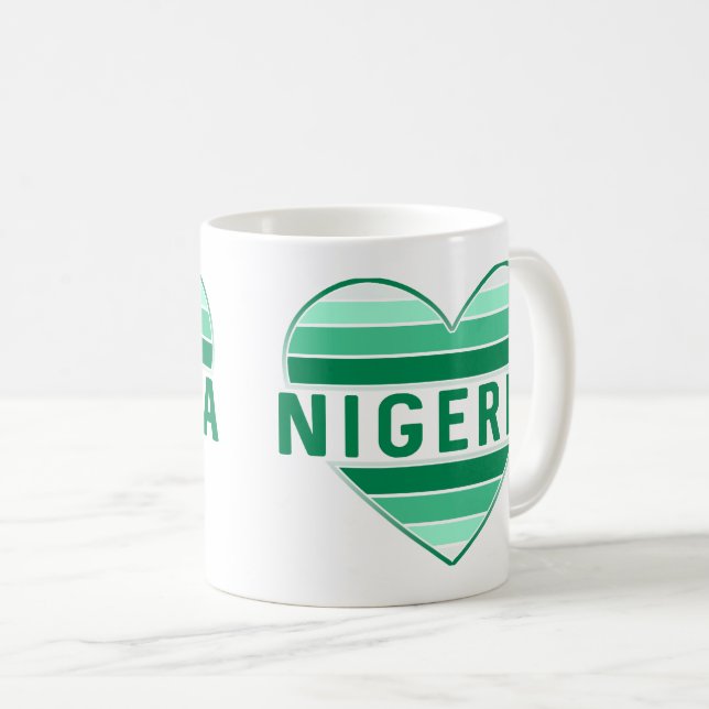 I Kärlek Nigeria, Nigerias hjärta Kaffemugg (Framsida höger)