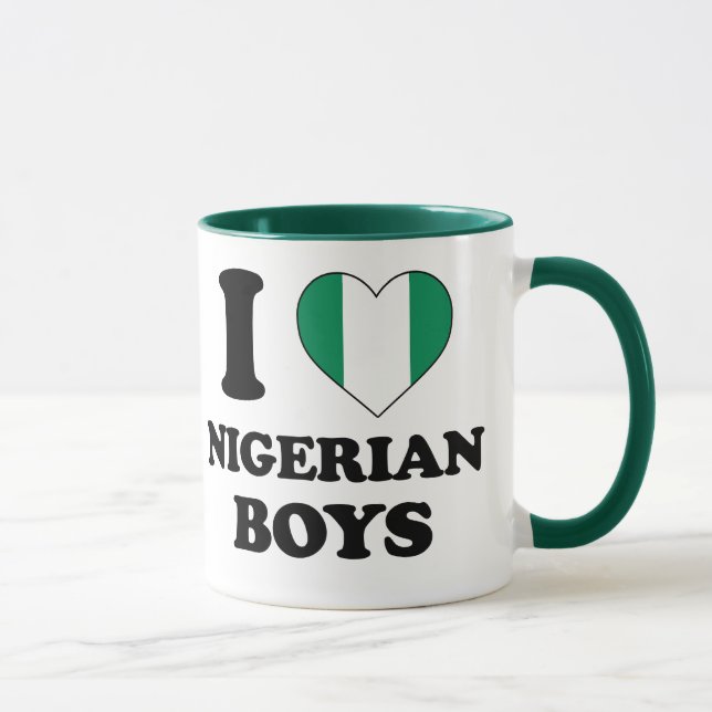 I kärlek Nigerian Boys Mugg (Höger)