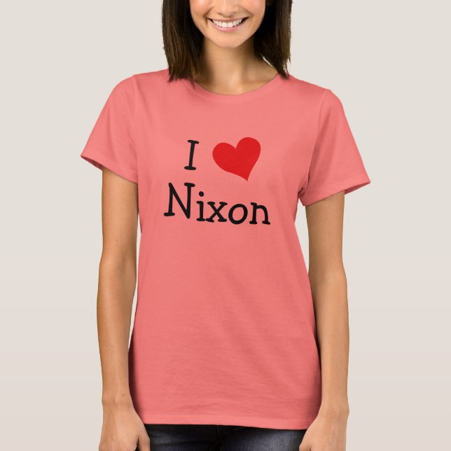 I Kärlek Nixon Tee Shirt (Framsida)