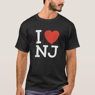 I Kärlek NJ Heart för New jersey Älskare4png4 T Shirt
