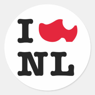 I KÄRLEK NL RUNT KLISTERMÄRKE