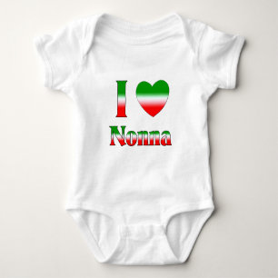 I Kärlek Nonna (italiensk farmor) T Shirt