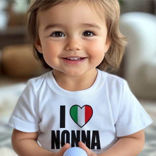 I KÄRLEK NONNA personlig Cute white T Shirt