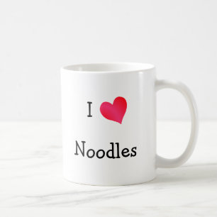 I Kärlek Noodles Kaffemugg