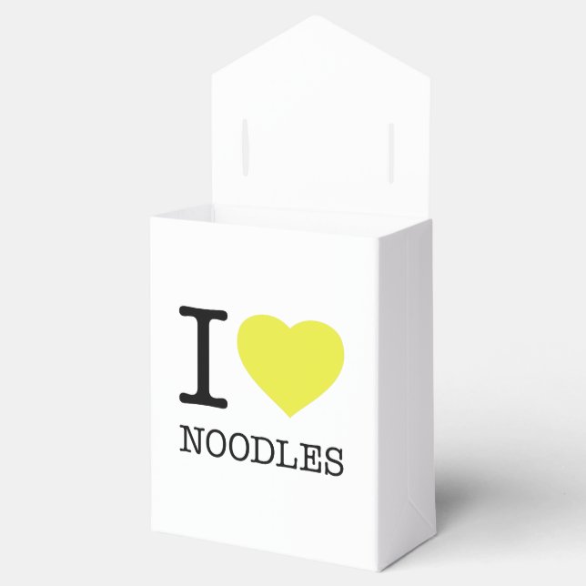 I KÄRLEK NOODLES PRESENTASKAR (Öppnad)
