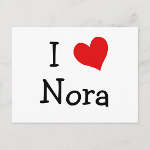 I Kärlek Nora Vykort