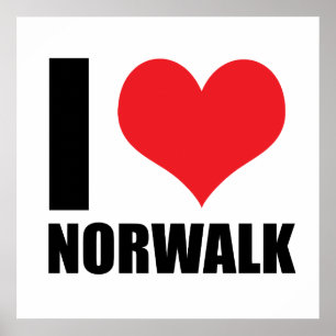 I kärlek Norpromenad Poster