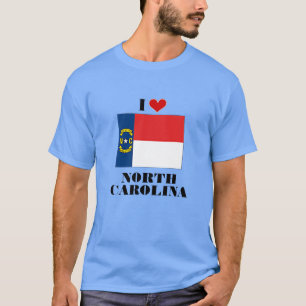I Kärlek North Carolina T Shirt