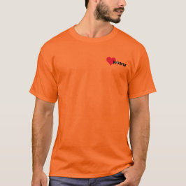 I Kärlek Nosework Quirky Pocket Image T-Shirt