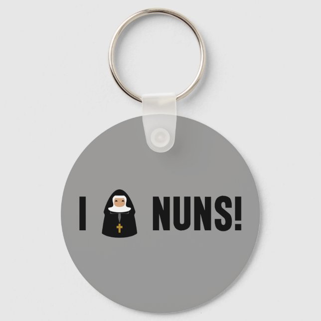 I Kärlek Nuns Nyckelring (Framsida)