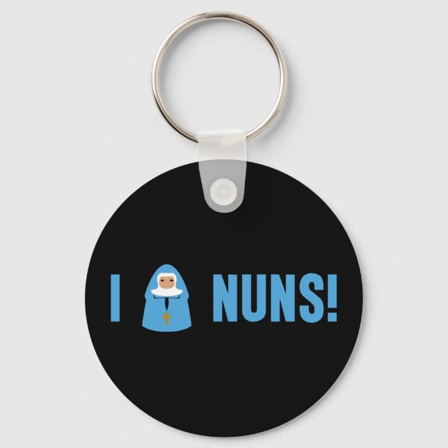I Kärlek Nuns Nyckelring (Framsida)