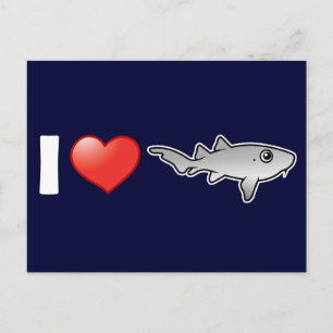 I Kärlek Nurse Sharks Vykort