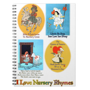 I Kärlek Nursery Rhymes (#2) Anteckningsbok