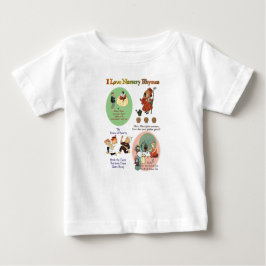 I KÄRLEK NURSERY RHYMES (#3) T SHIRT