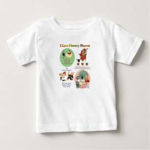 I KÄRLEK NURSERY RHYMES (#3) T SHIRT