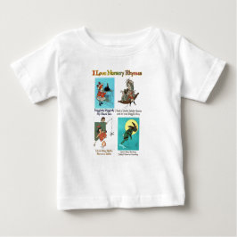 I KÄRLEK NURSERY RHYMES (#4) T SHIRT