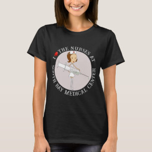 I Kärlek Nurses * Sjuksköterskans dag T Shirt