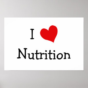 I Kärlek Nutrition Poster