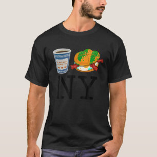 I kärlek NY New York Bacon Egg and Cheese and Coff T Shirt