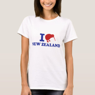I Kärlek Nya Zeeland Tee