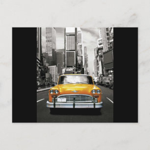 I Kärlek NYC - New York Taxi Vykort