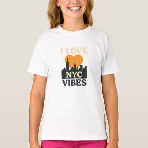 I Kärlek NYC Vibes T Shirt