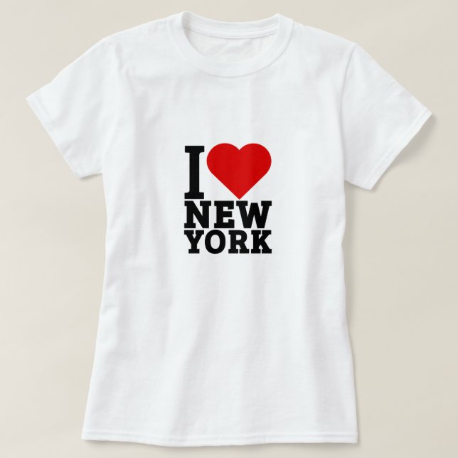 I kärlek, nytt arbete t shirt (Design framsida)