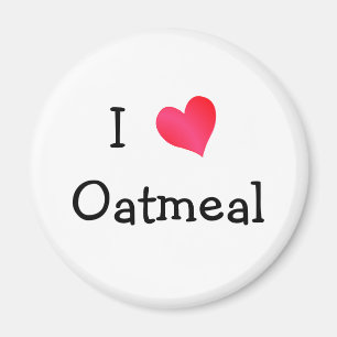 I Kärlek Oatmjöl Magnet