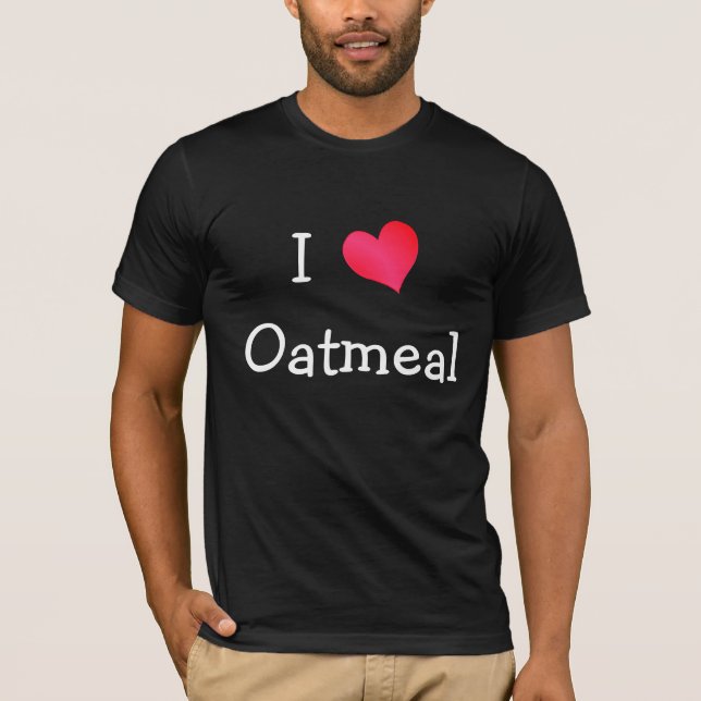 I Kärlek Oatmjöl Tee Shirt (Framsida)