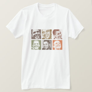 I kärlek Obama Tee Shirt