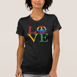 I Kärlek och Peace T-Shirt