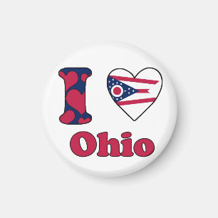 I kärlek Ohio Magnet