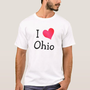 I Kärlek Ohio Tee Shirt