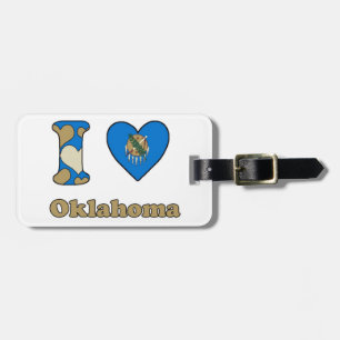I kärlek Oklahoma Bagagebricka