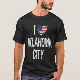 I Kärlek Oklahoma City T Shirt