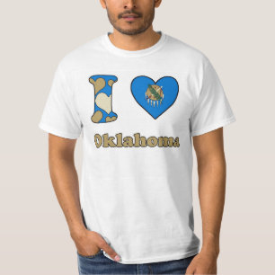I kärlek Oklahoma T-shirt