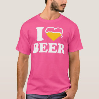 I kärlek öl t shirt