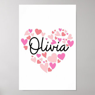 I kärlek Olivia Poster