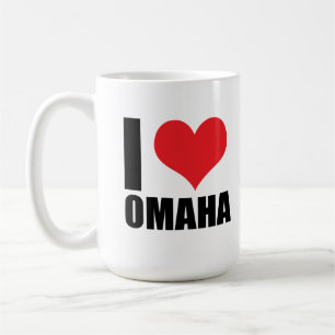 I kärlek Omaha Kaffemugg