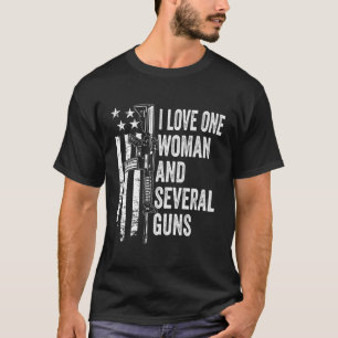 I Kärlek One och flera Make S Gun T Shirt